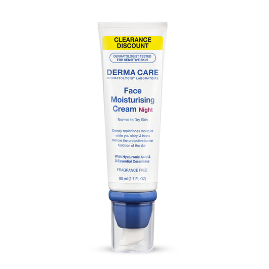 Dermacare Face Moisturiser Cream Night 80ml