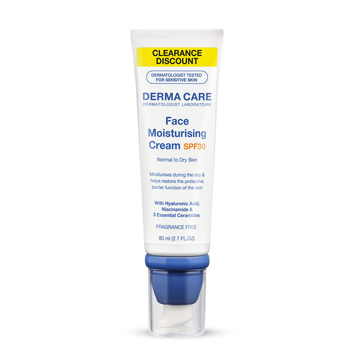 Dermacare Face Moisturiser Cream SPF-30 80ml