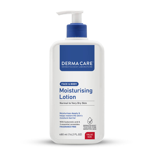 Dermacare Face & Body Moisturising Lotion 480ml