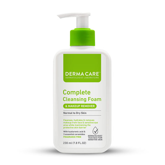 Dermacare Complete Cleansing Foam & Makeup Remover 230ml